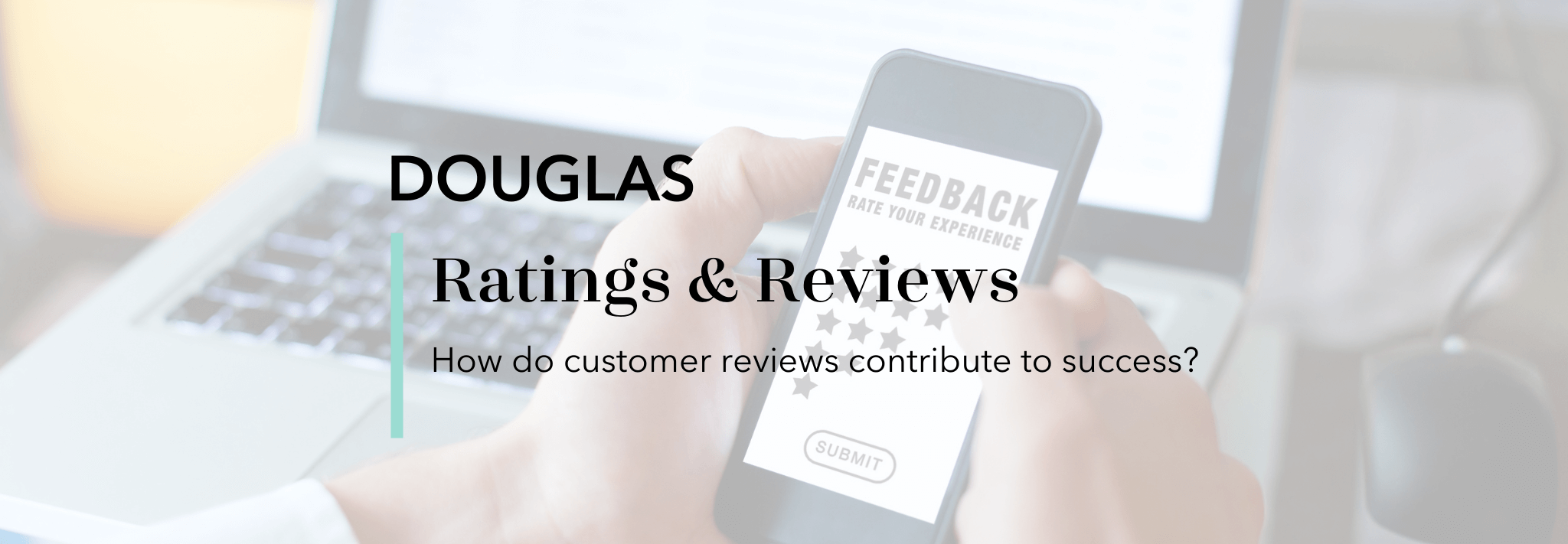 Titelbild mit Schriftzug - Douglas Ratings and Reviews