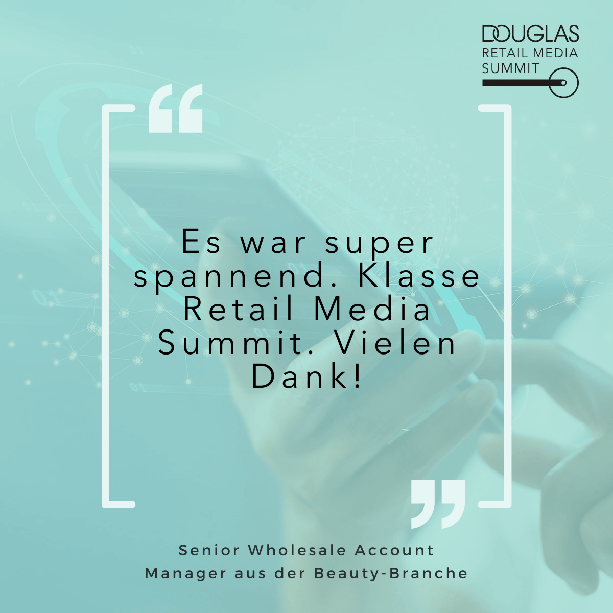 Zitat über Retail Media Summit