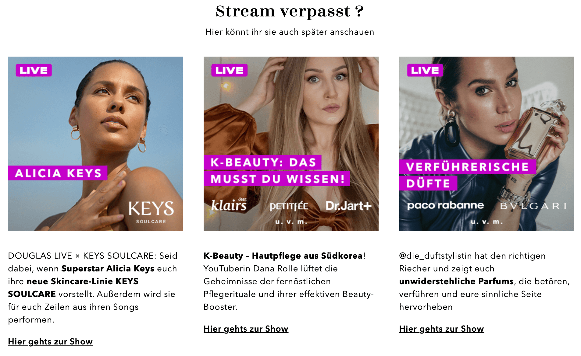 Live Stream