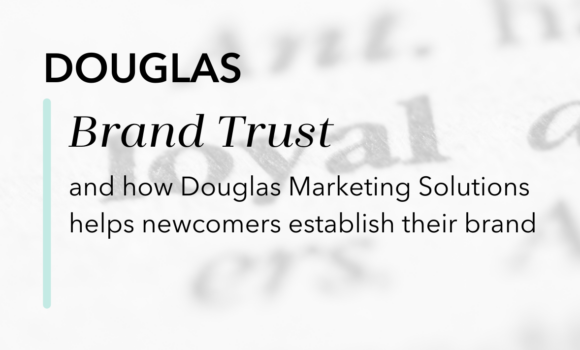 Titelbild mit Schriftzug - Douglas Brand Trust