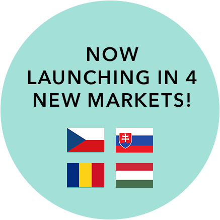 Now Launching i 4 new markets!