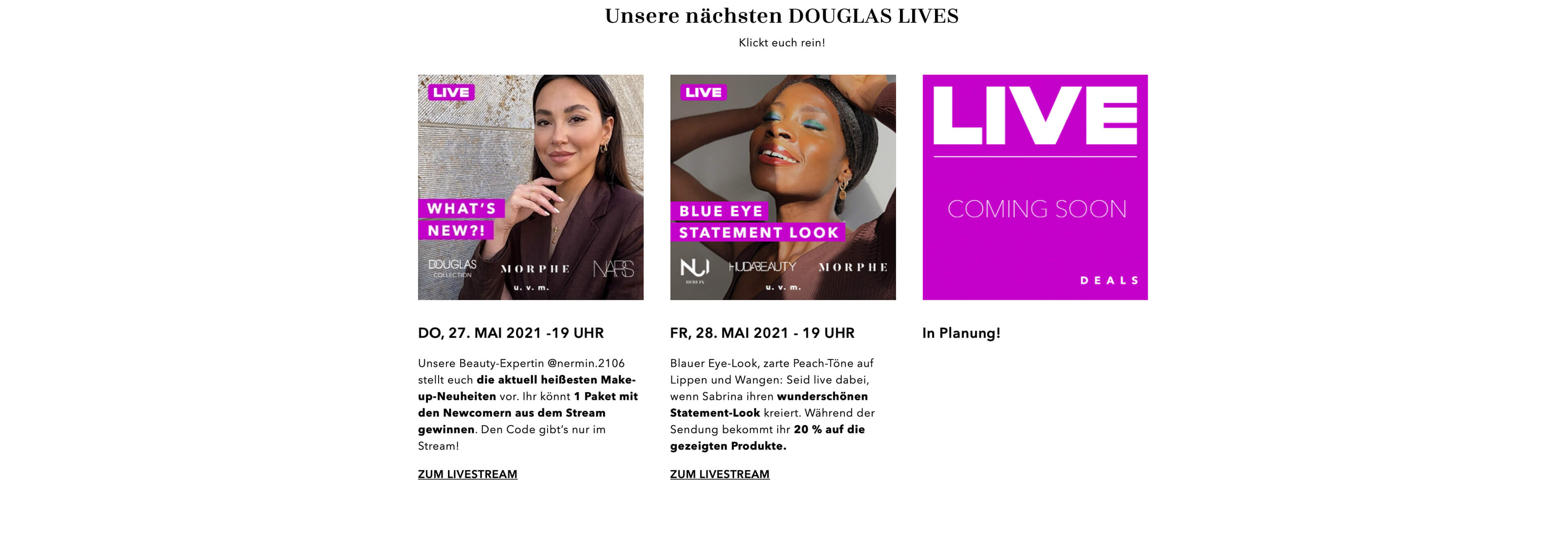Douglas Live